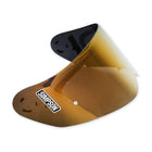 Simpson Ghost and Speed Bandit replacement shield, Gold Mirror