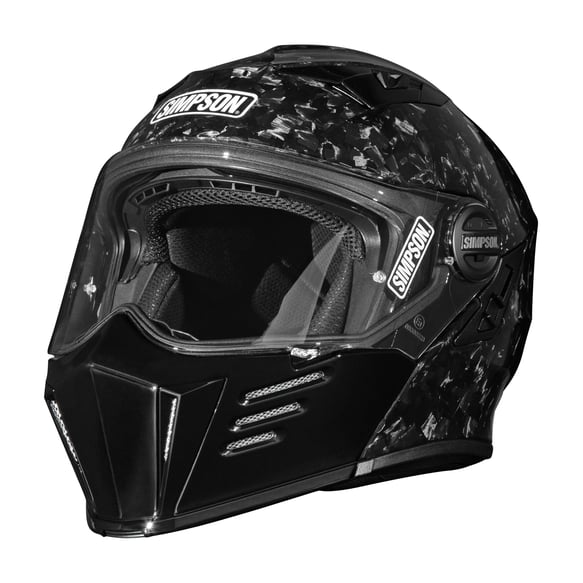 Simpson Mod Bandit Forged Carbon helmet