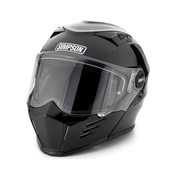 Simpson Mod Bandit helmet in Gloss Black
