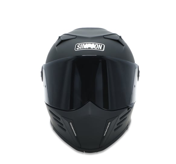 Simpson Mod Bandit helmet in Matte Black
