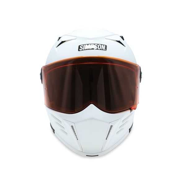 Simpson Mod Bandit helmet in White