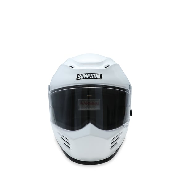 Simpson Speed Bandit helmet in White