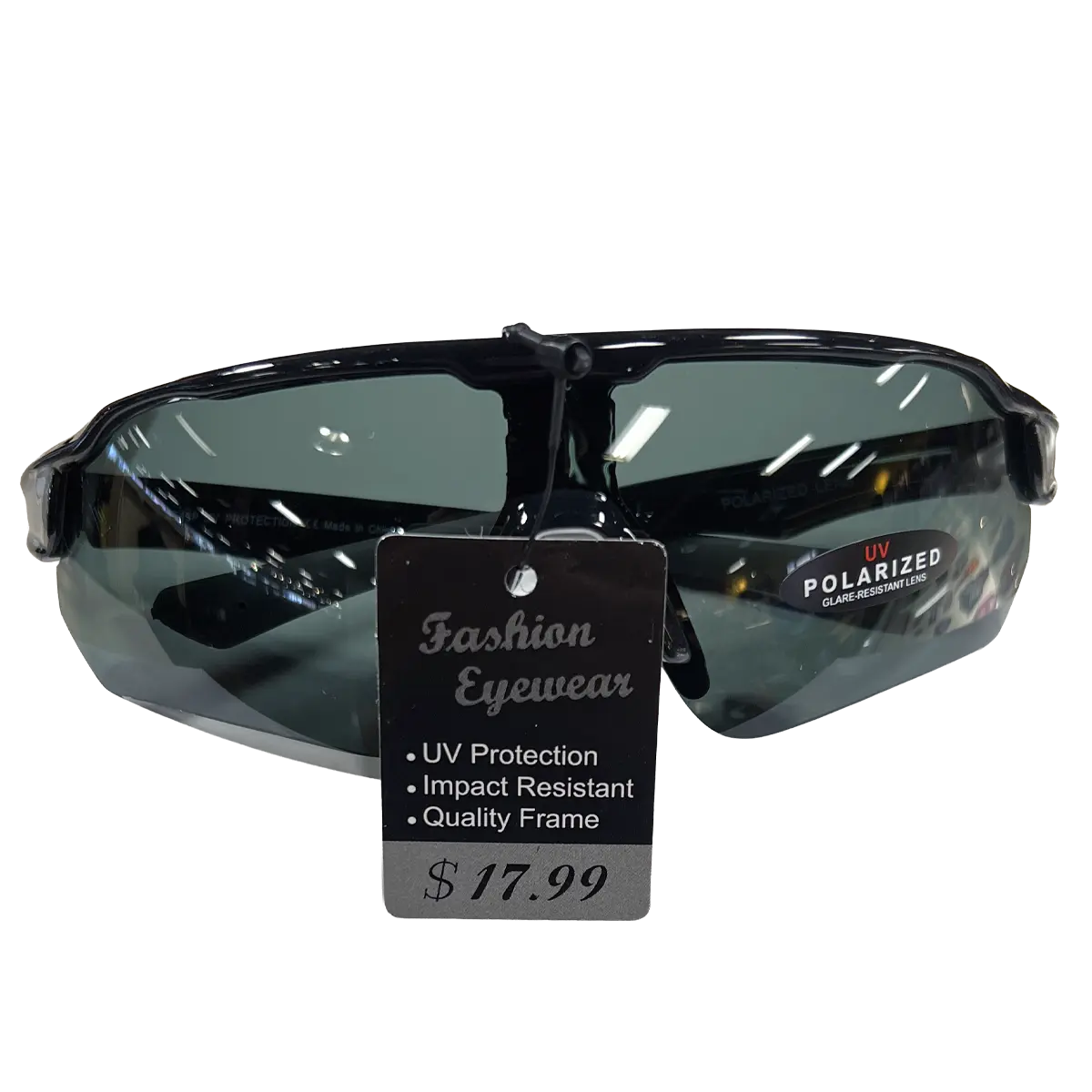 Sports Shield Glasses Polarized Smoke