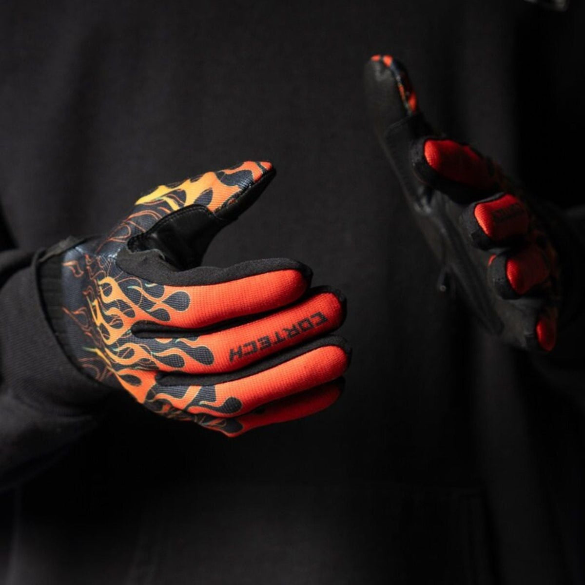Cortech Standard Issue Flame Gloves, additional product view
