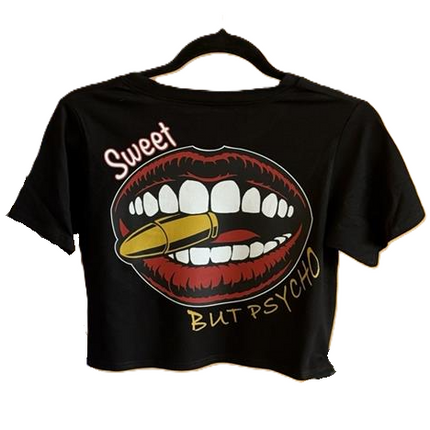 Sweet But Psyco Crop Top