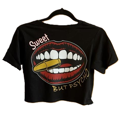 Sweet But Psyco Crop Top