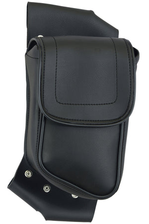 Crash Bar Bag Left 5827L: Synthetic leather