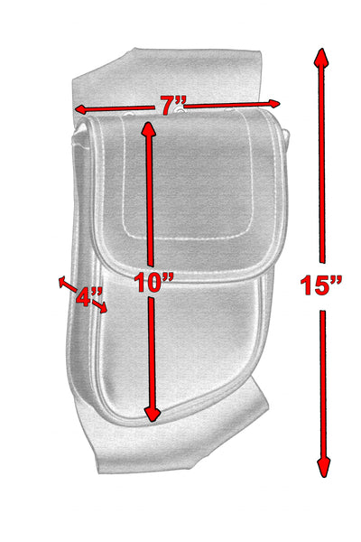 Chopper Bag Left Side 5827R: Synthetic leather