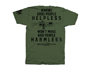 Men's Harmless Green Shirt: Features

6 oz