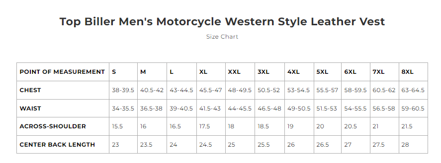 Men's  Top Biller Vest: Top Biller Men's Motorcycle Western Style Leather Vest by Eagle Leather
PRODUCT OVERVIEW:
The "Top Bi