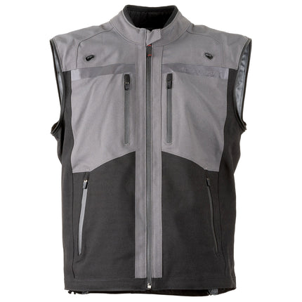 Tourmaster Adventure Lite Jacket in Gray / Black, sleeves removed
