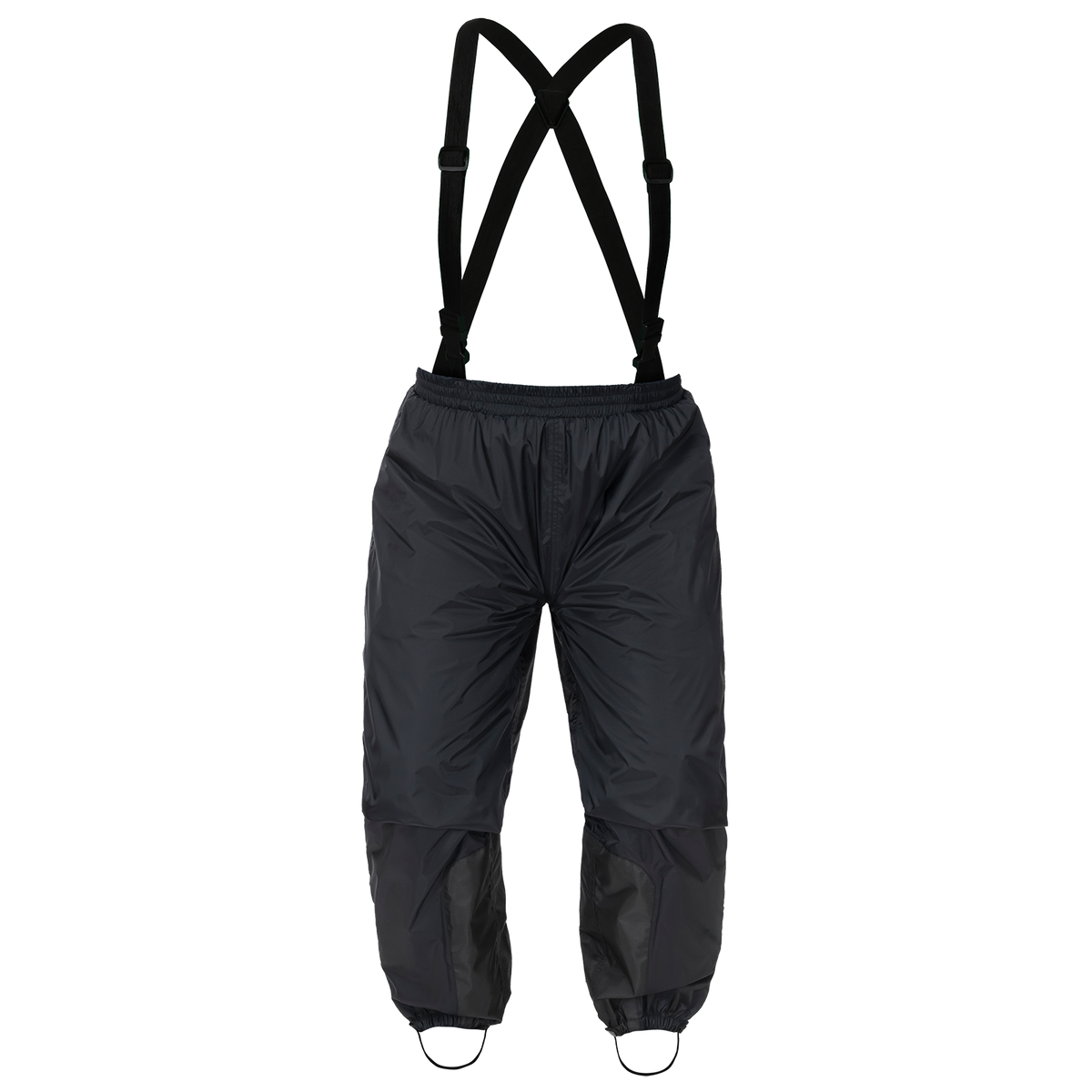 Tourmaster Defender Two-Piece Rainsuit in Black - pants and removable suspenders