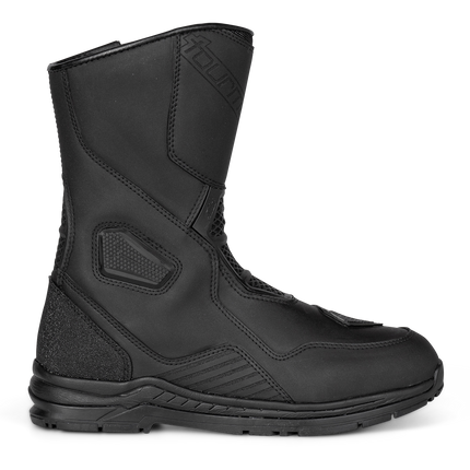 Tourmaster Women's Helix Waterproof Touring Boot in black, side view