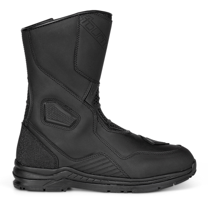 Tourmaster Helix Waterproof Touring Boot in black, side view