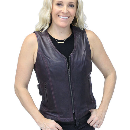 Ladies Roxo Buckled Vest