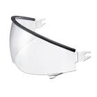 Scorpion Covert 2 SpeedView Sunvisor in clear, front view