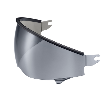 Scorpion Covert 2 SpeedView Sunvisor in silver mirror, front view