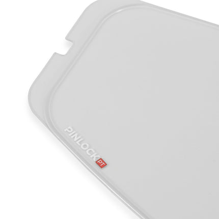 Simpson Motorcycle Pinlock Shield clear insert product angle for Ghost, Mod, and Speed Bandit helmets