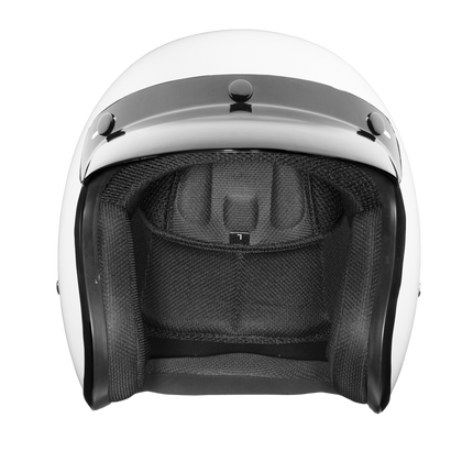 Daytona Cruiser 3/4 helmet, white, side profile
