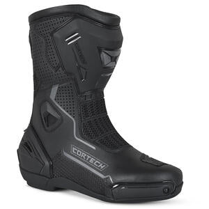Cortech Revo RR Air Boots, black, front angle