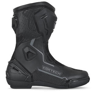 Cortech Revo RR Air Boots, black, side view