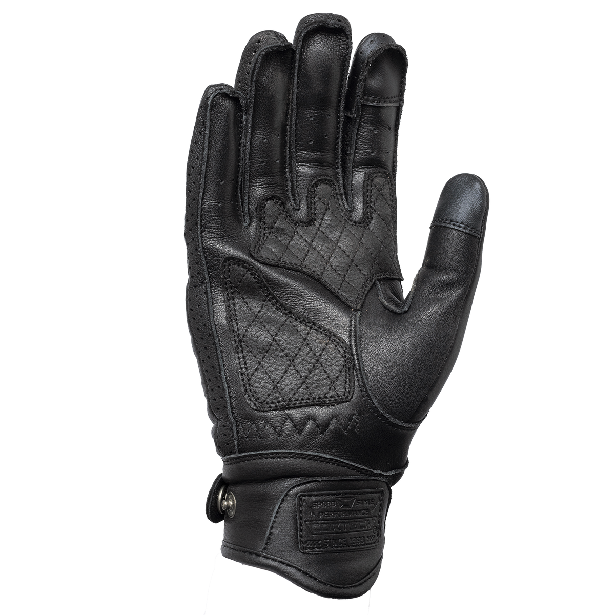Cortech Women's Nova Gloves, black, palm view
