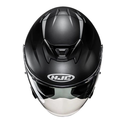 HJC i31 Solid in Matte Black, alternate helmet view 4