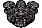 FAFO Skeleton Rider Biker Patch Small Black