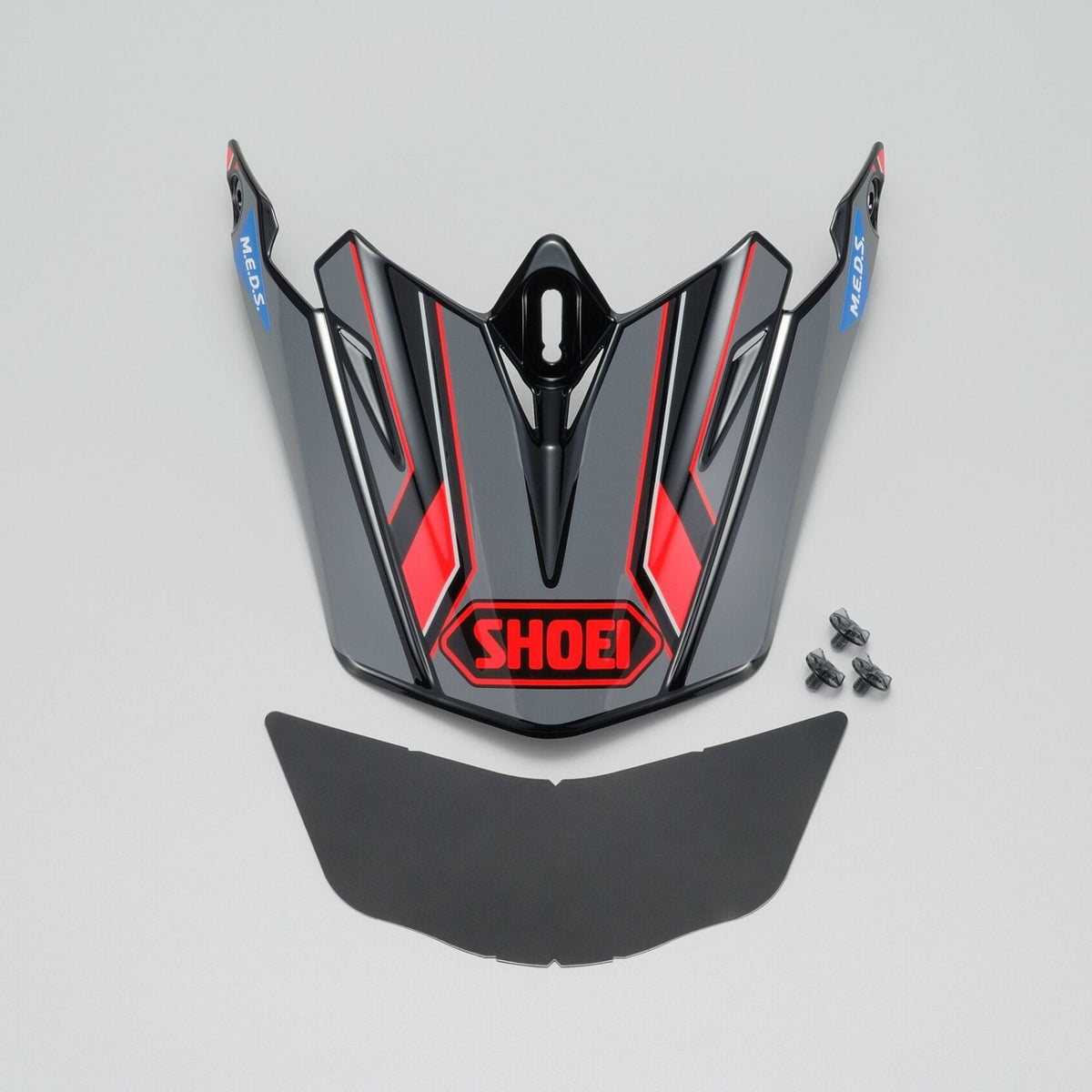 SHOEI VFX-EVO V-470 Visor Allegiant Gray/Red/Black