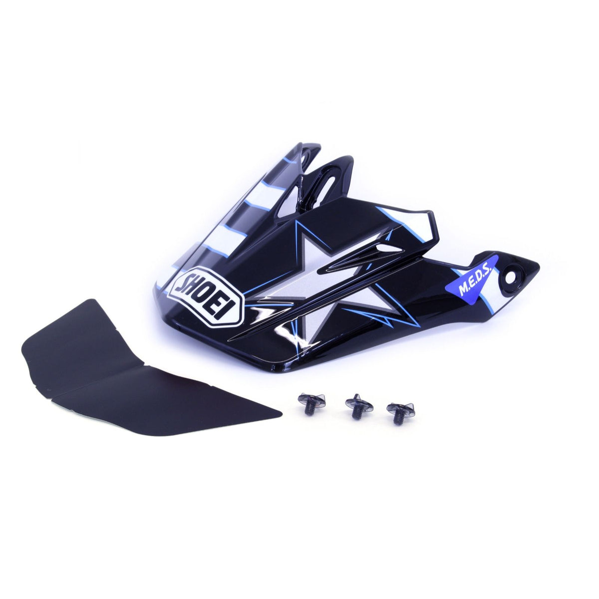 SHOEI VFX-EVO V-470 Visor Grant 3 Black/Blue/White
