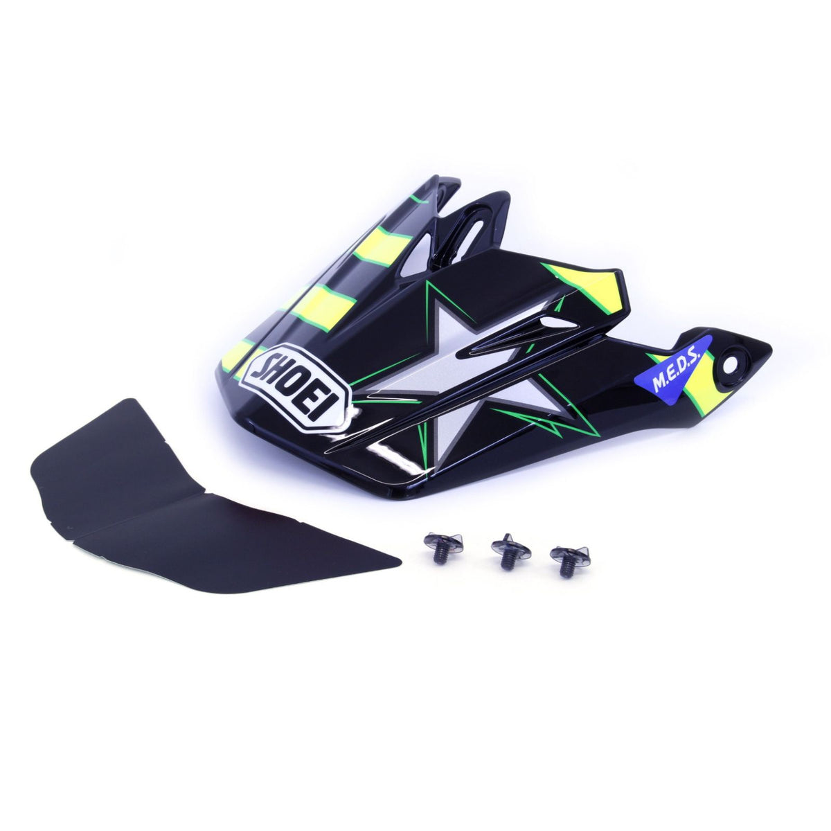 SHOEI VFX-EVO V-470 Visor Grant 3 Black/Yellow/Green