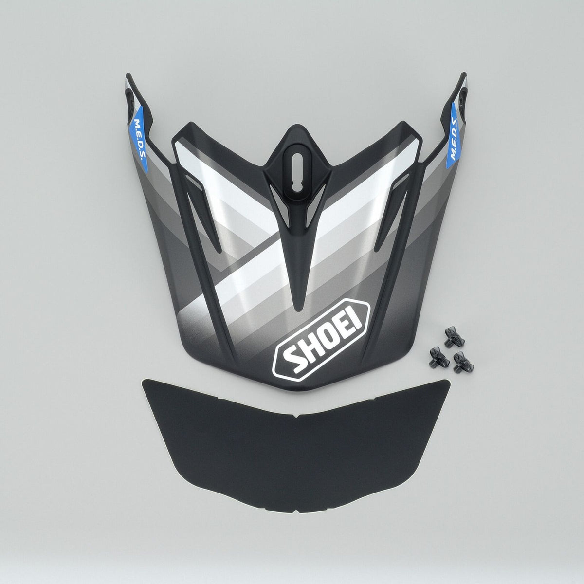 SHOEI VFX-EVO V-470 Visor Pinnacle Matte Black/White/Gray