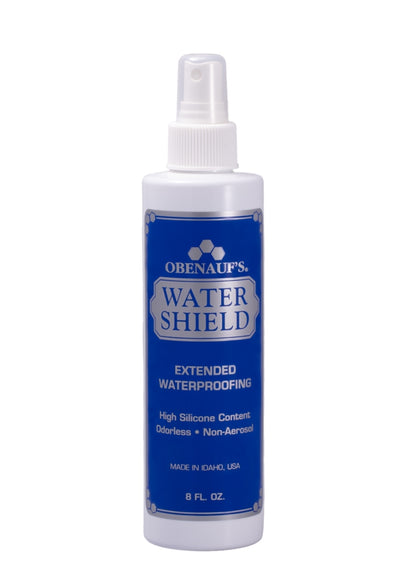 Obenauf's Water Shield 8oz: Description
For leather, fabric or oilskin - Environmentally safe and odorless! Protect your hiki