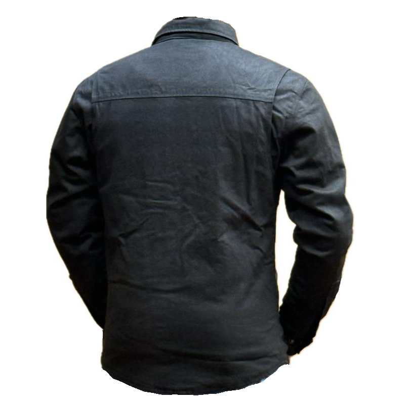 EAGLE LEATHER WAXED CANVAS KEVLAR SHIRT
