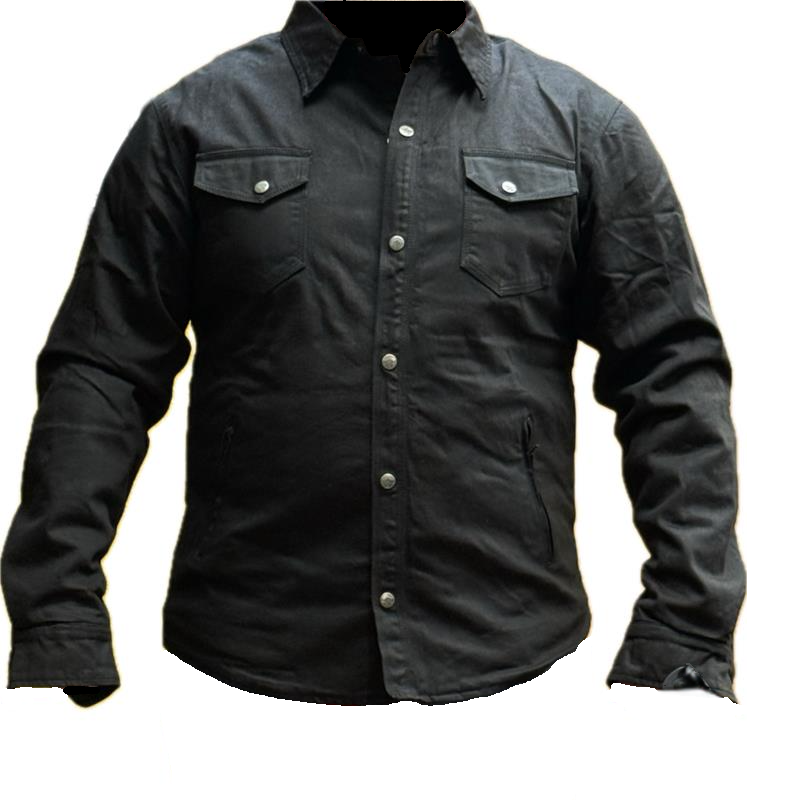 EAGLE LEATHER WAXED CANVAS KEVLAR SHIRT