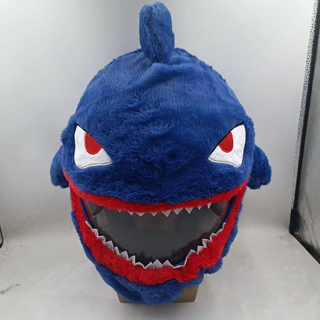 Helmet Cover - Blue Fish