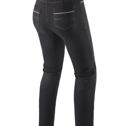 Women's Rage AA Riding Jeans Black Wash rear view