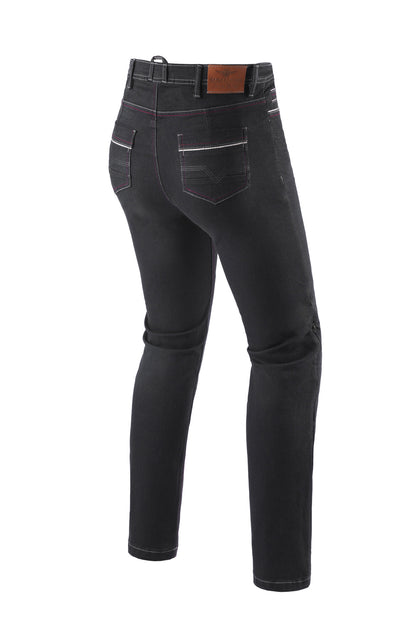 Women's Rage AA Riding Jeans Black Wash rear view