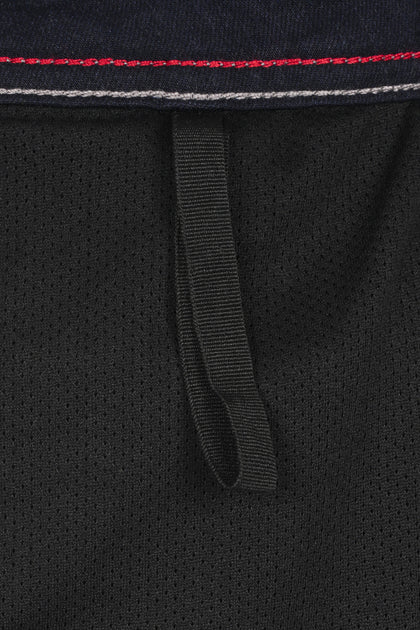 Women's Rage AA Riding Jeans Blue interior hanging loop detail