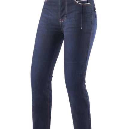 Women's Rage AA Riding Jeans Blue full front view