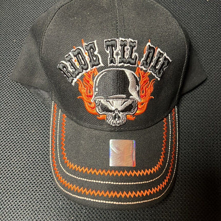 M414 Ride Til Die Skull Flames