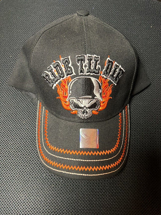 M414 Ride Til Die Skull Flames