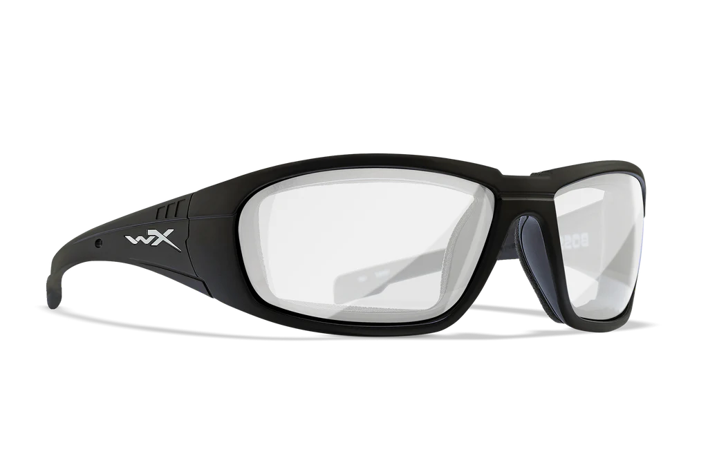 Boss Clear Lens Matte Black Frame
