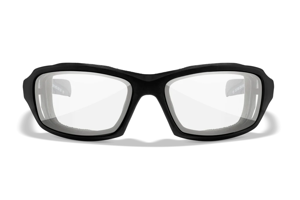Sleek Clear Lens Matte Black Frame
