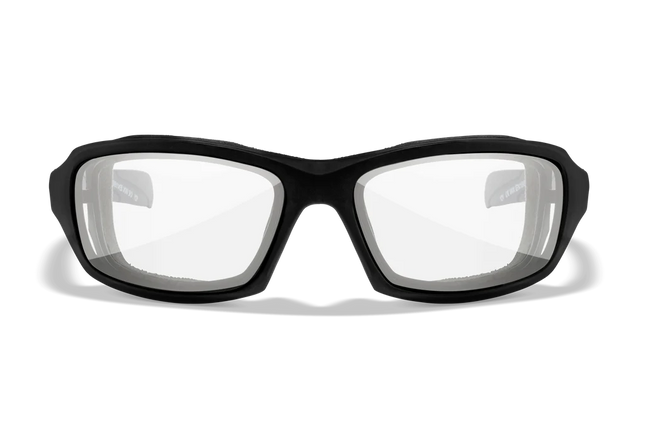 Sleek Clear Lens Matte Black Frame