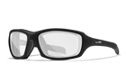 Sleek Clear Lens Matte Black Frame