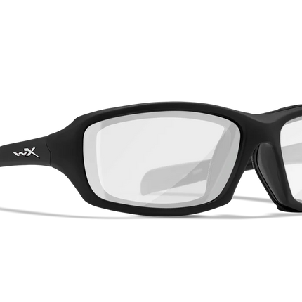 Sleek Clear Lens Matte Black Frame