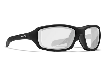 Sleek Clear Lens Matte Black Frame
