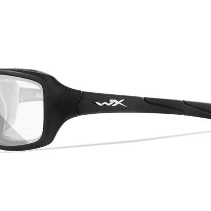 Sleek Clear Lens Matte Black Frame