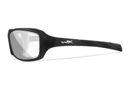 Sleek Clear Lens Matte Black Frame